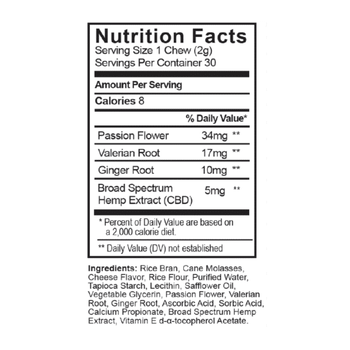 Happy Eddie Pet Chews 5mg CBD (30 count)