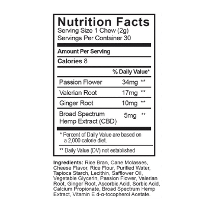 Happy Eddie Pet Chews 5mg CBD (30 count)