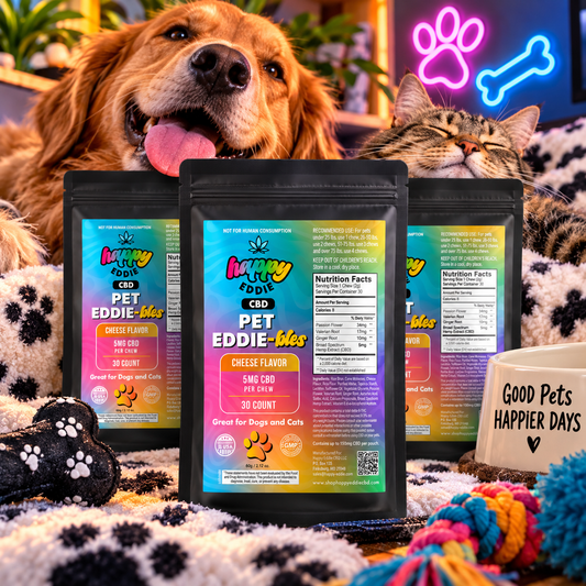 Happy Eddie Pet Chews 5mg CBD (30 count)